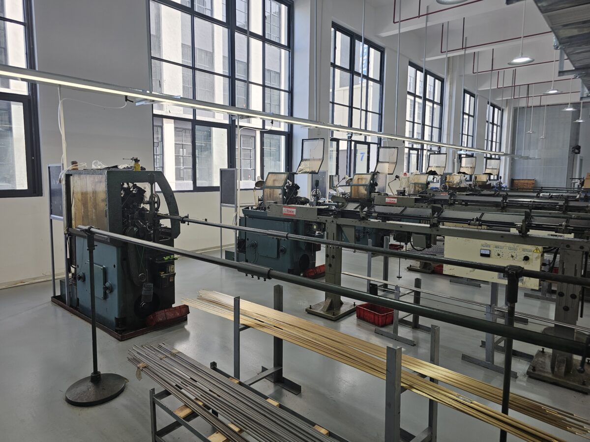 Charviso automatic lathe production line