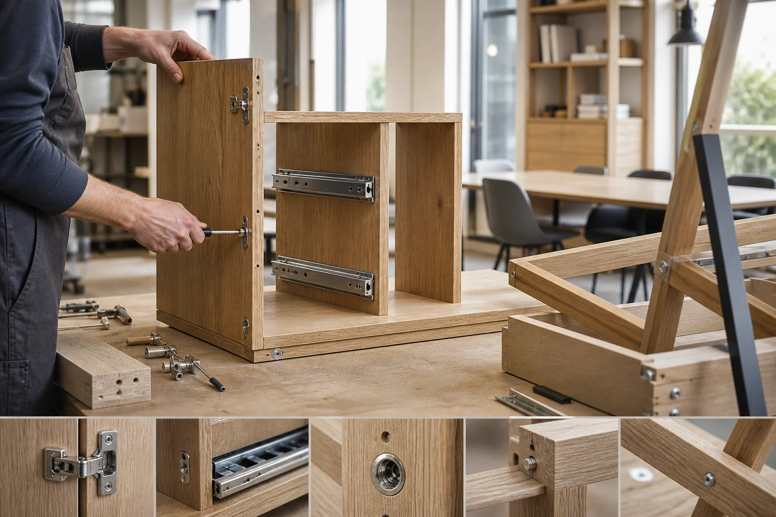 Furniture hardware applications