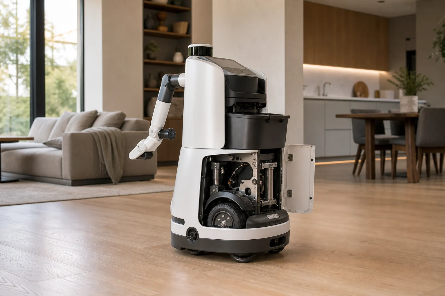 Home robot mechanisms