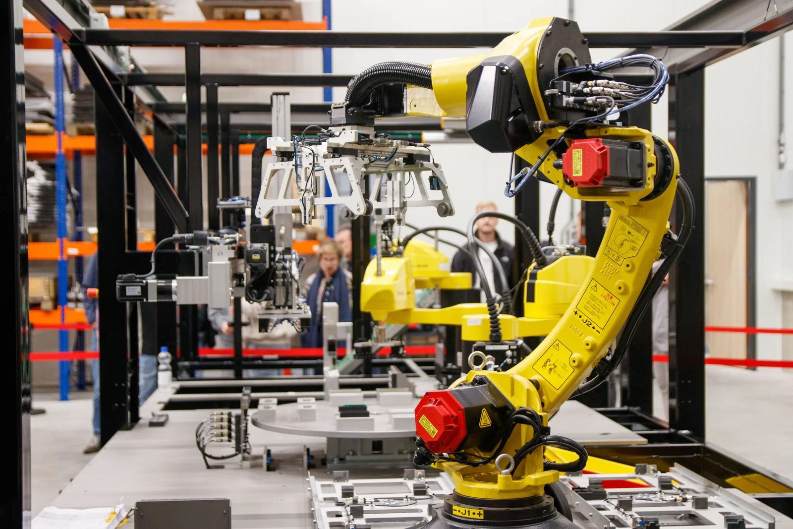 Industrial robot assemblies