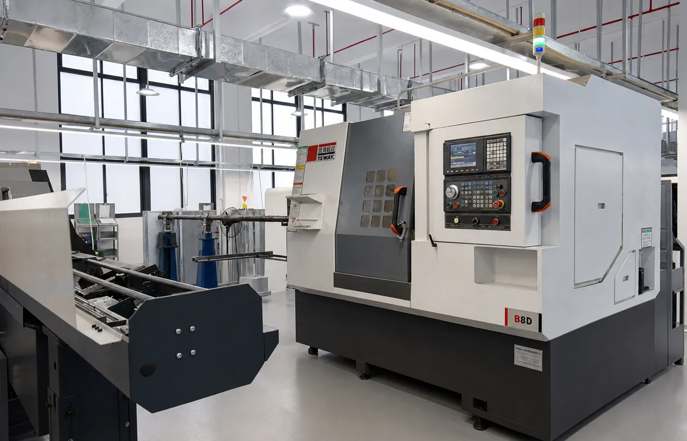 Automatic lathe production